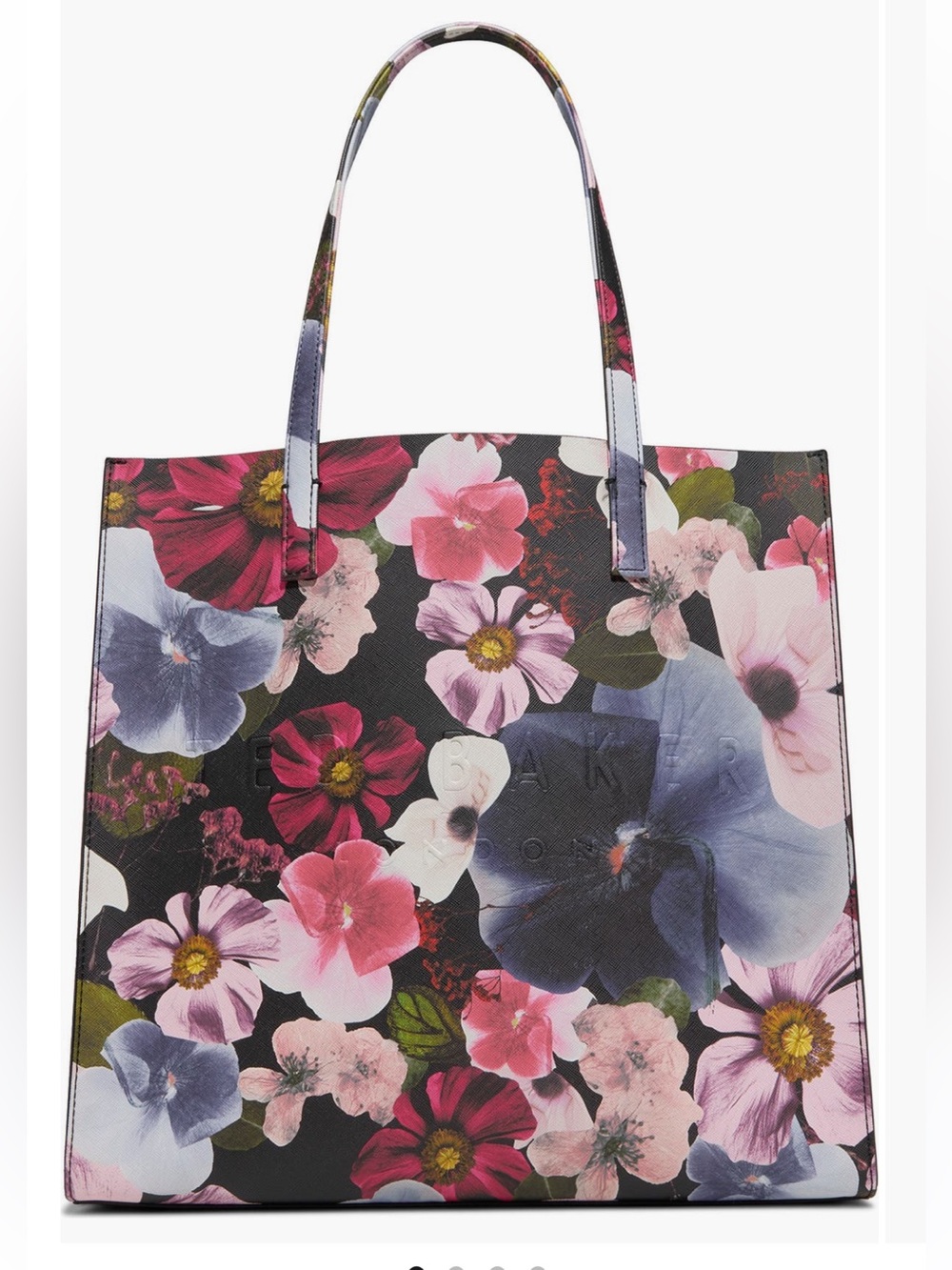 TED BAKER Floral Print Tote Bag - Multicolor NWT